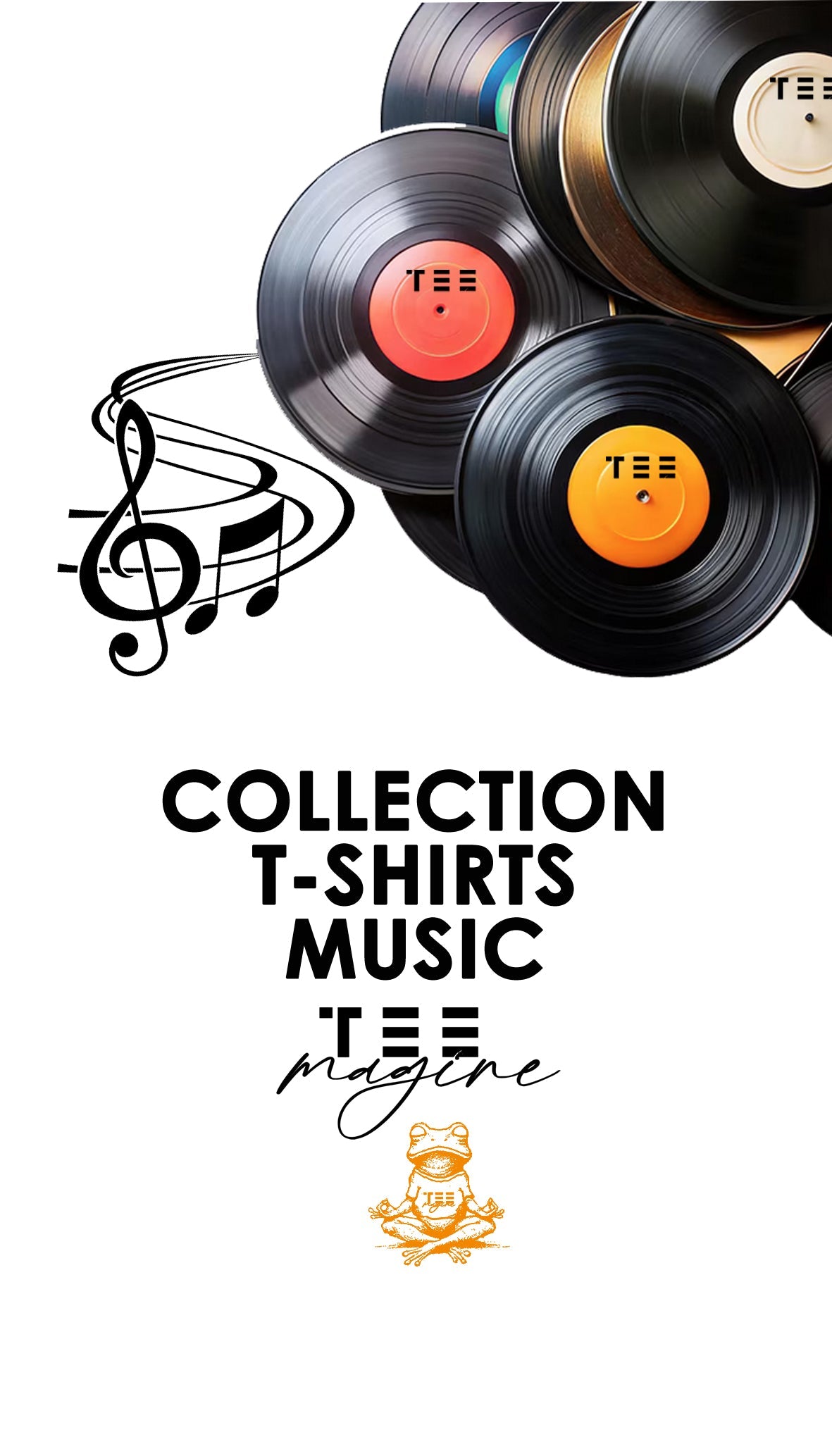 Collection T Shirts Music