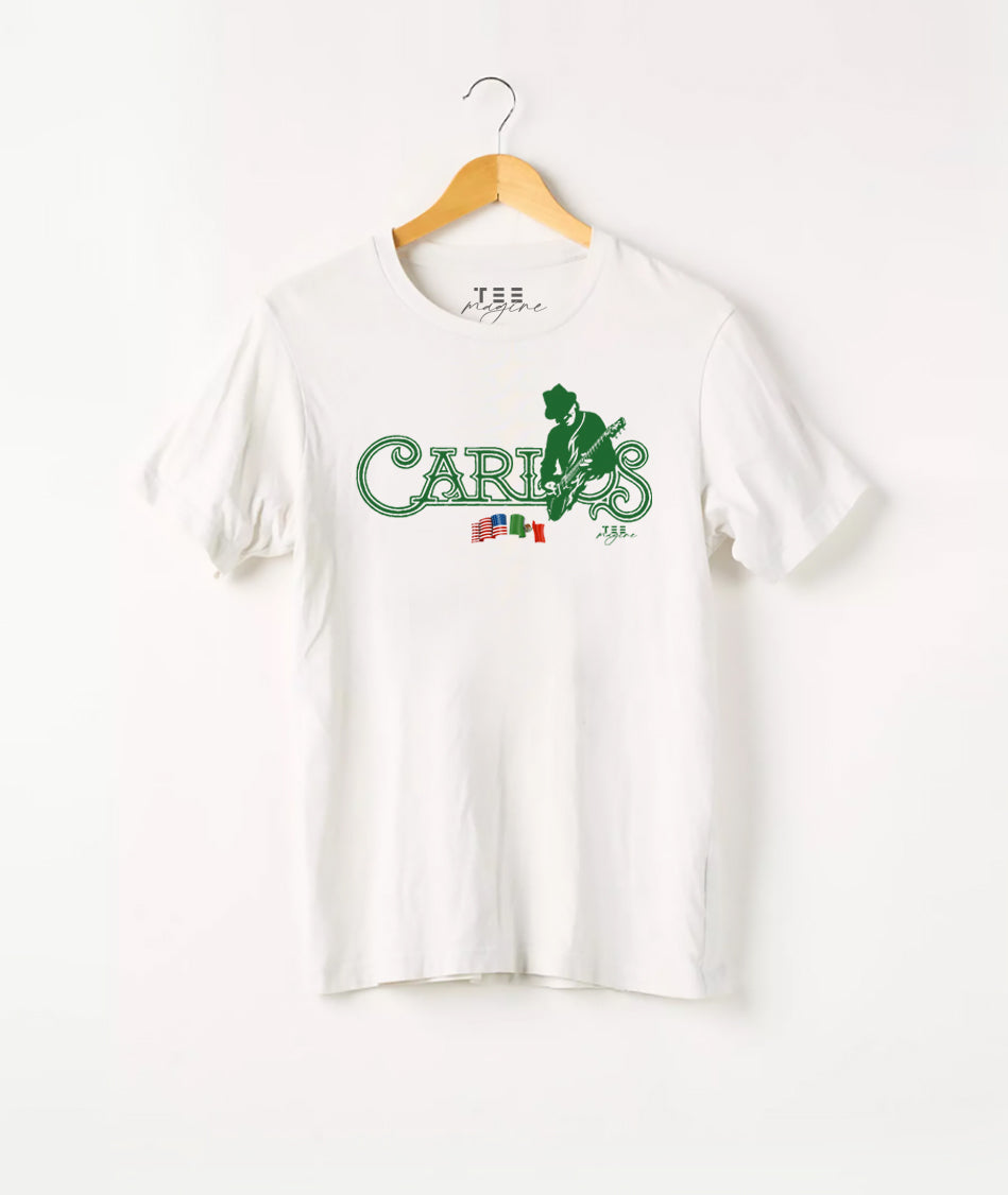T Shirt : “Carlos Santana Guitare“