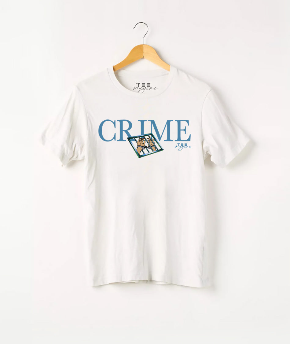 T Shirt : “CRIME“