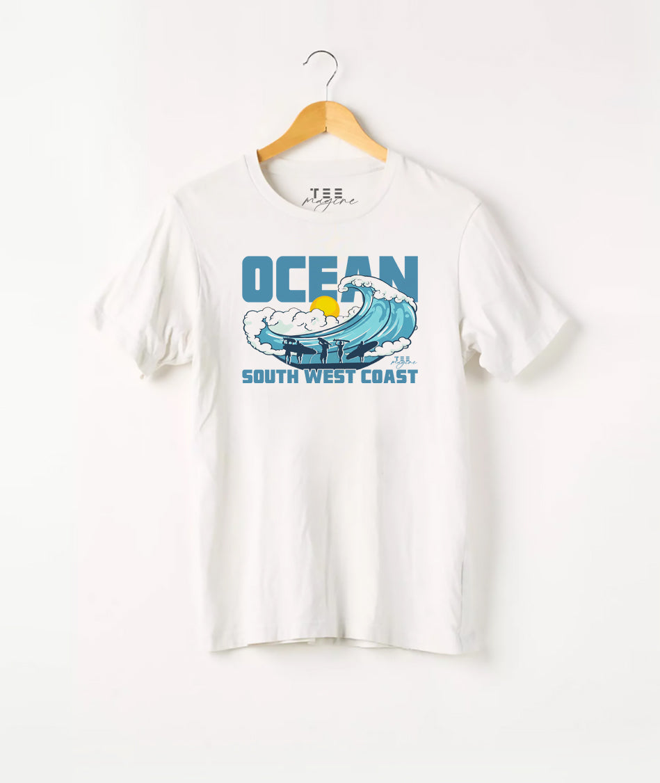T Shirt :“Ocean south west“