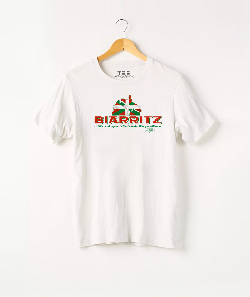 T Shirt :“Biarritz, les plages“