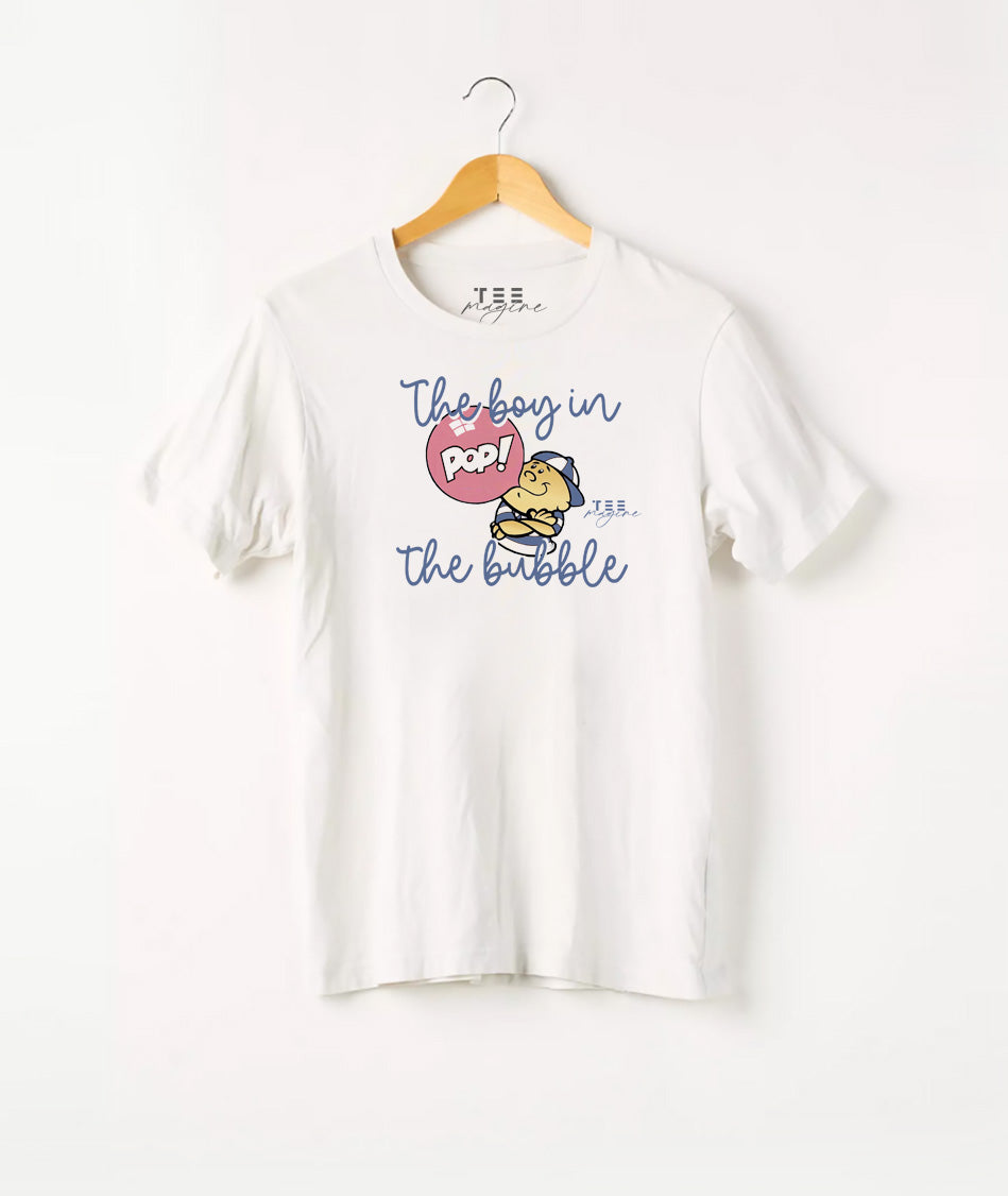T Shirt :“The boy in the bubble“