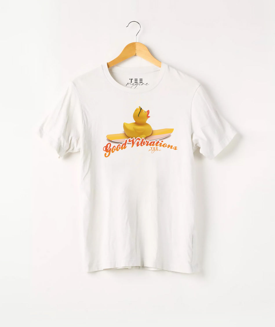 T Shirt :“Good vibration Duck“