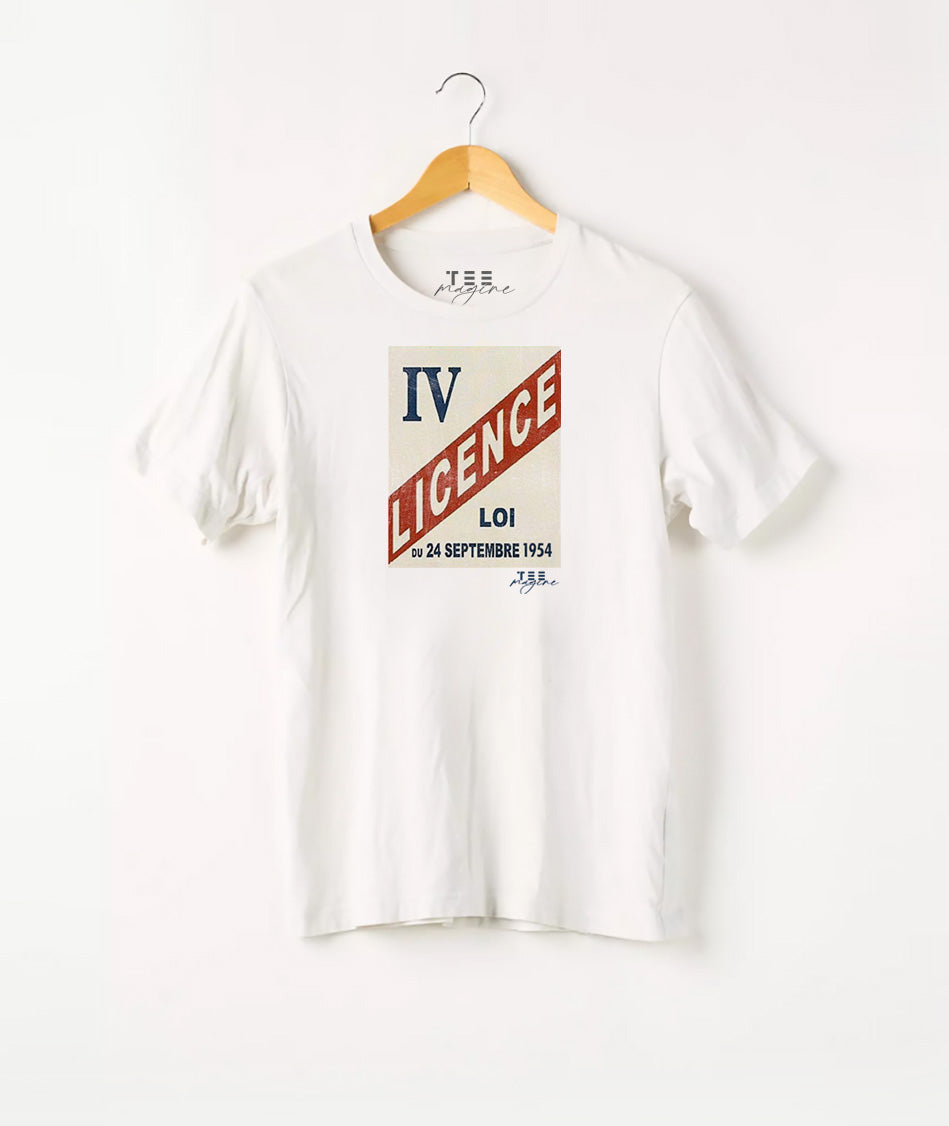 T Shirt :“Licence IV“
