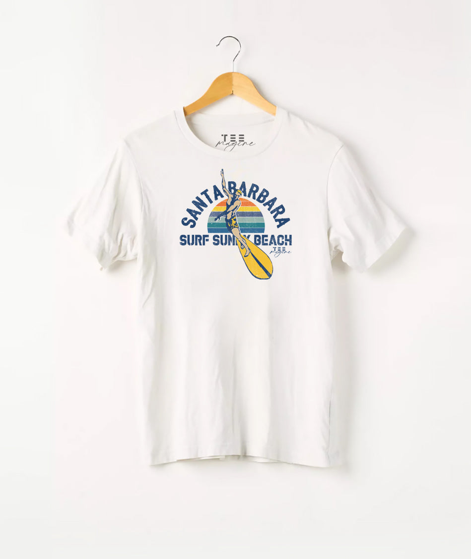 T Shirt :“Santa Barbara surf“